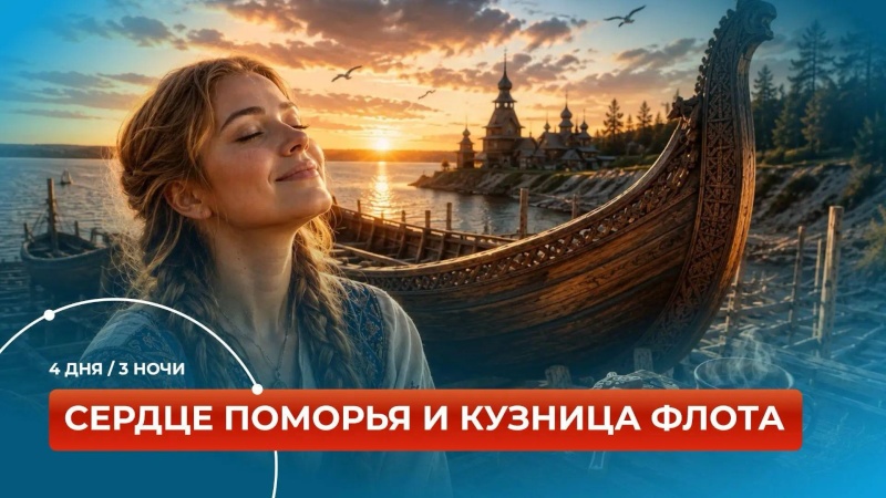 Тур «Сердце Поморья и кузница флота»