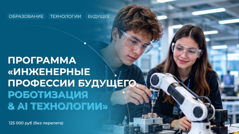 Тур Далянь «Инженерные профессии будущего. Роботизация & AI технологии»